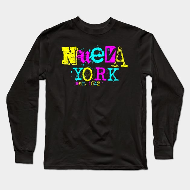 Nueva York 1642 5.0 Long Sleeve T-Shirt by 2 souls
